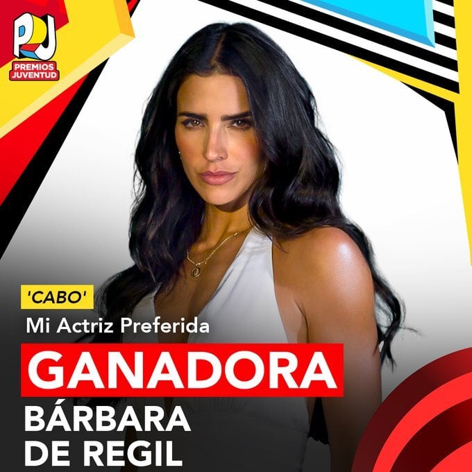 Ganadora a Mi Actriz Preferida en los Premios Juventud 2024