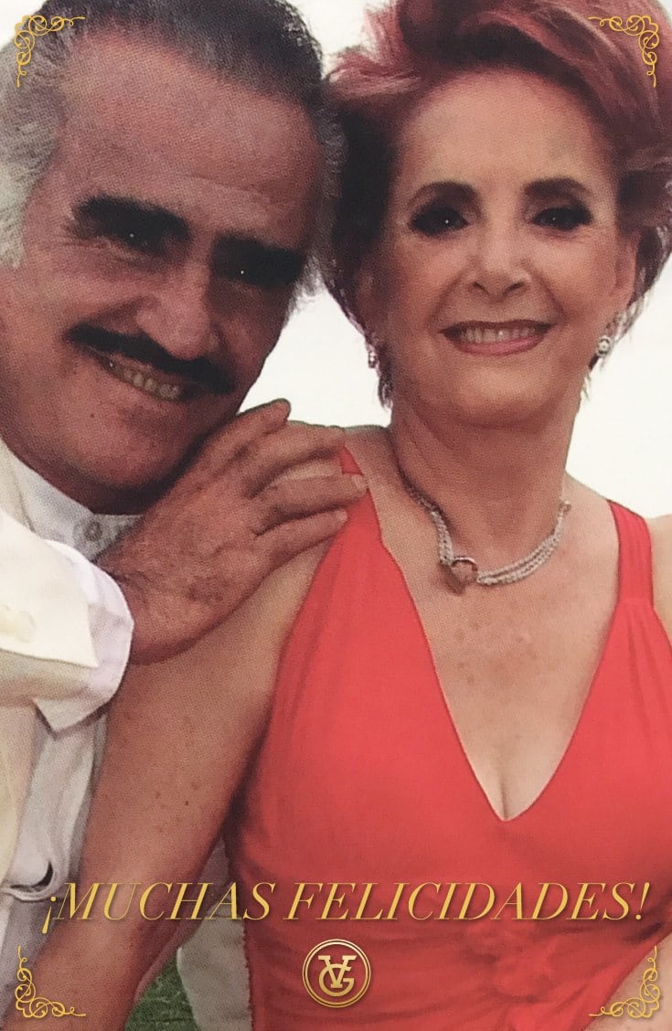 Vicente Fernández y Doña Cuquita.