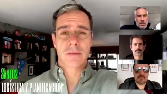 'Los Simuladores' se reunieron para invitar a la población a quedarse en casa