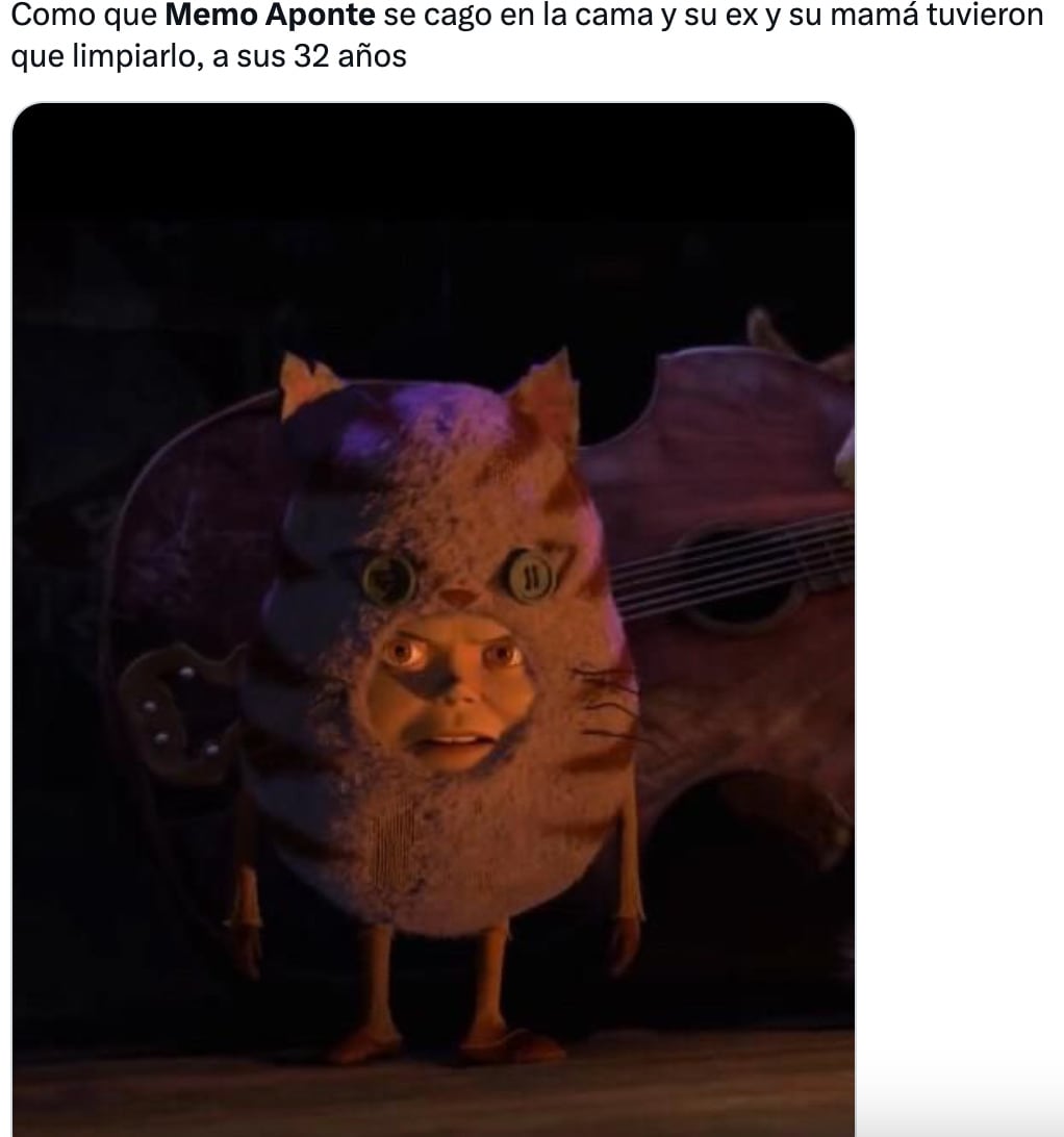 Memes funan a Memo Aponte tras lo revelado por sus ex novias con Un Tal Fredo