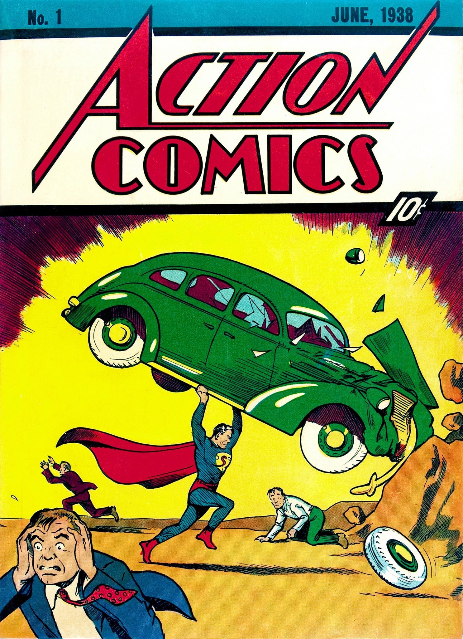 Superman aparece en el Action Comics el 18 de abril de 1938