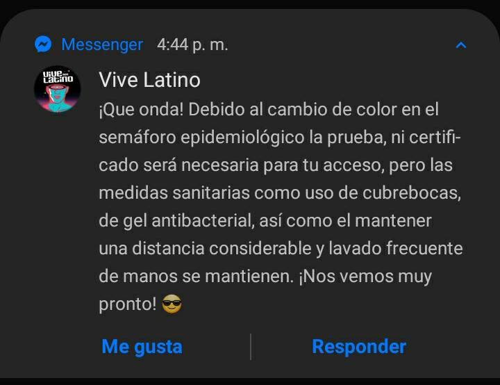 Anuncio del Vive Latino 2022