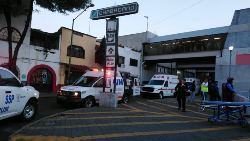 CDMX: Muere infartado en la estación Chabacano del STC Metro