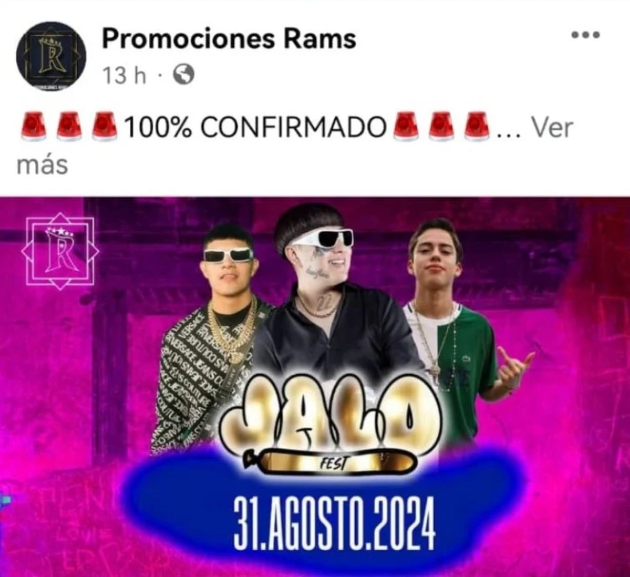 Empresa afirma que concierto de Dani Flow en Oaxaca sigue en pie