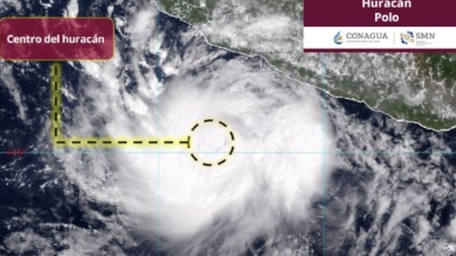 Huracán Polo llegará a categoría 5