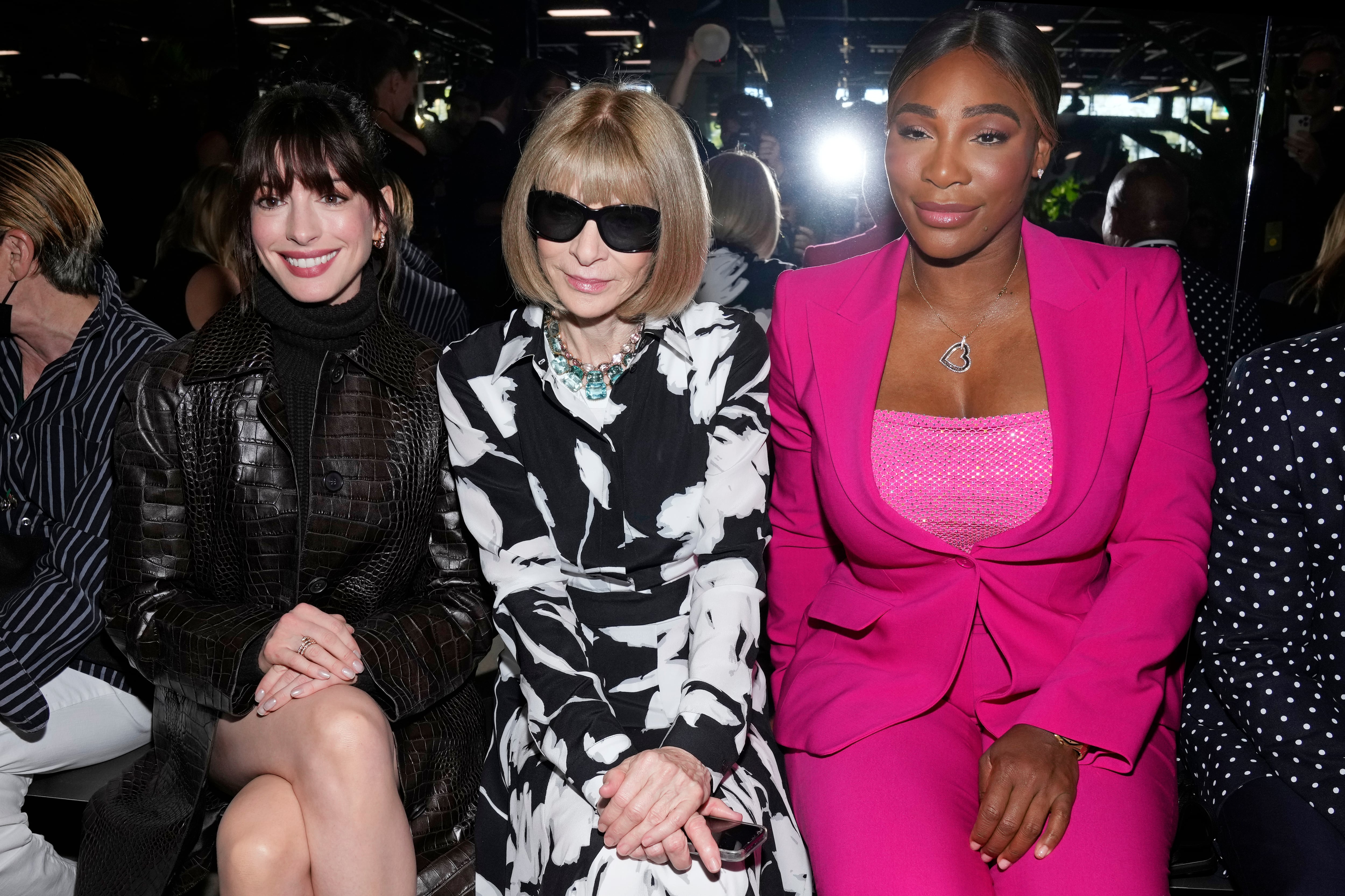 Anne Hathaway, Anna Wintour, Serena Williams