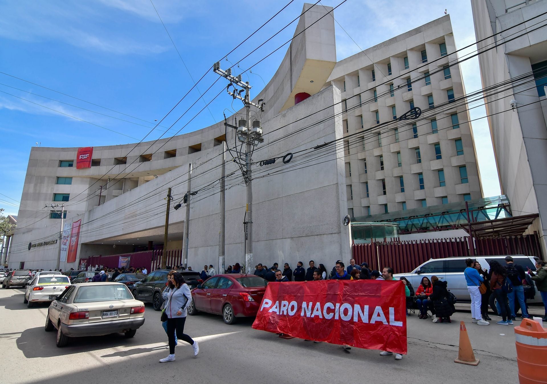 Paro Poder Judicial en Toluca, Estado de México