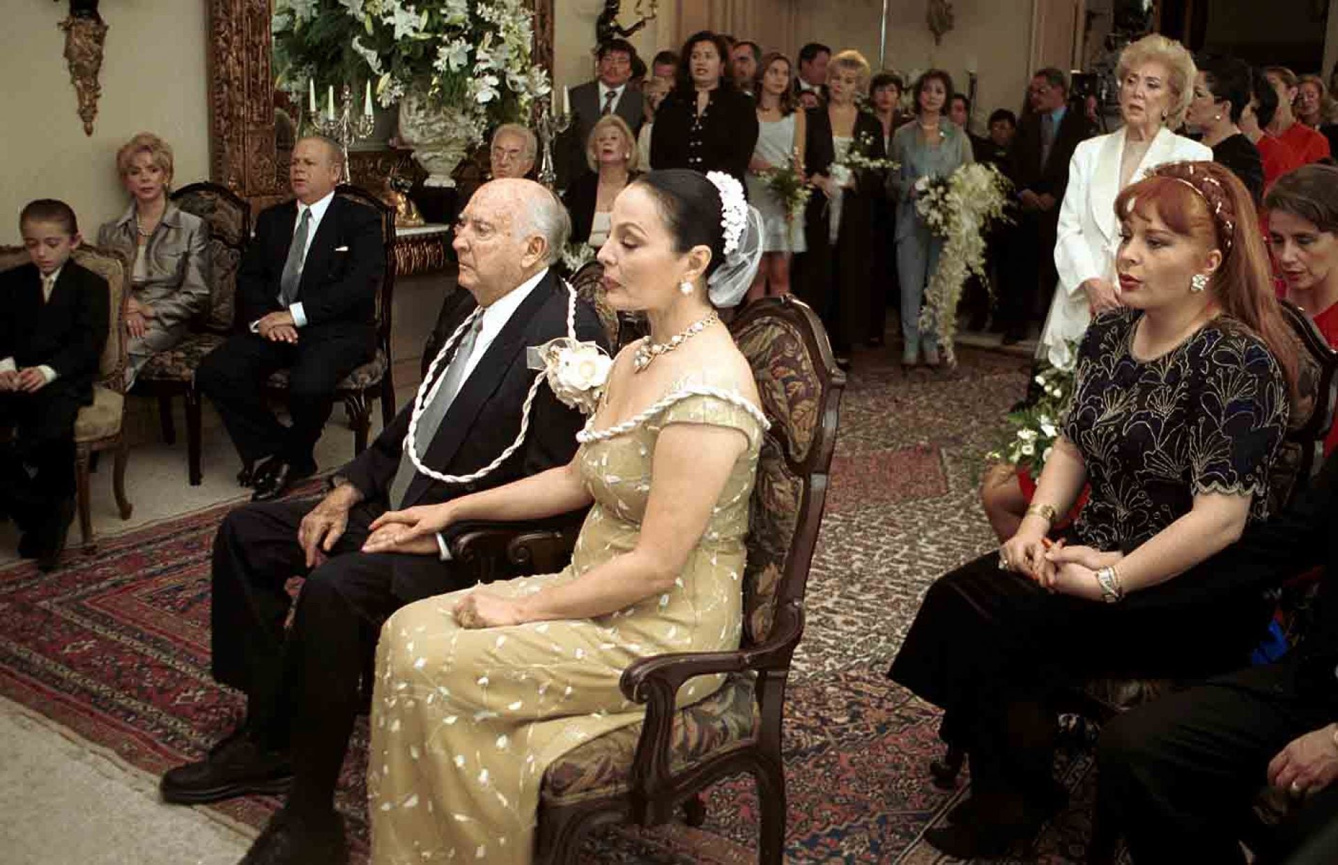 Boda de Sasha Montenegro y José López Portillo en Cuajimalpa