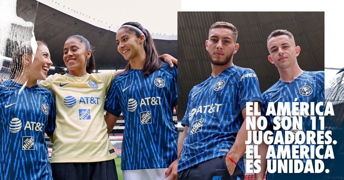 Jersey de visitante del América