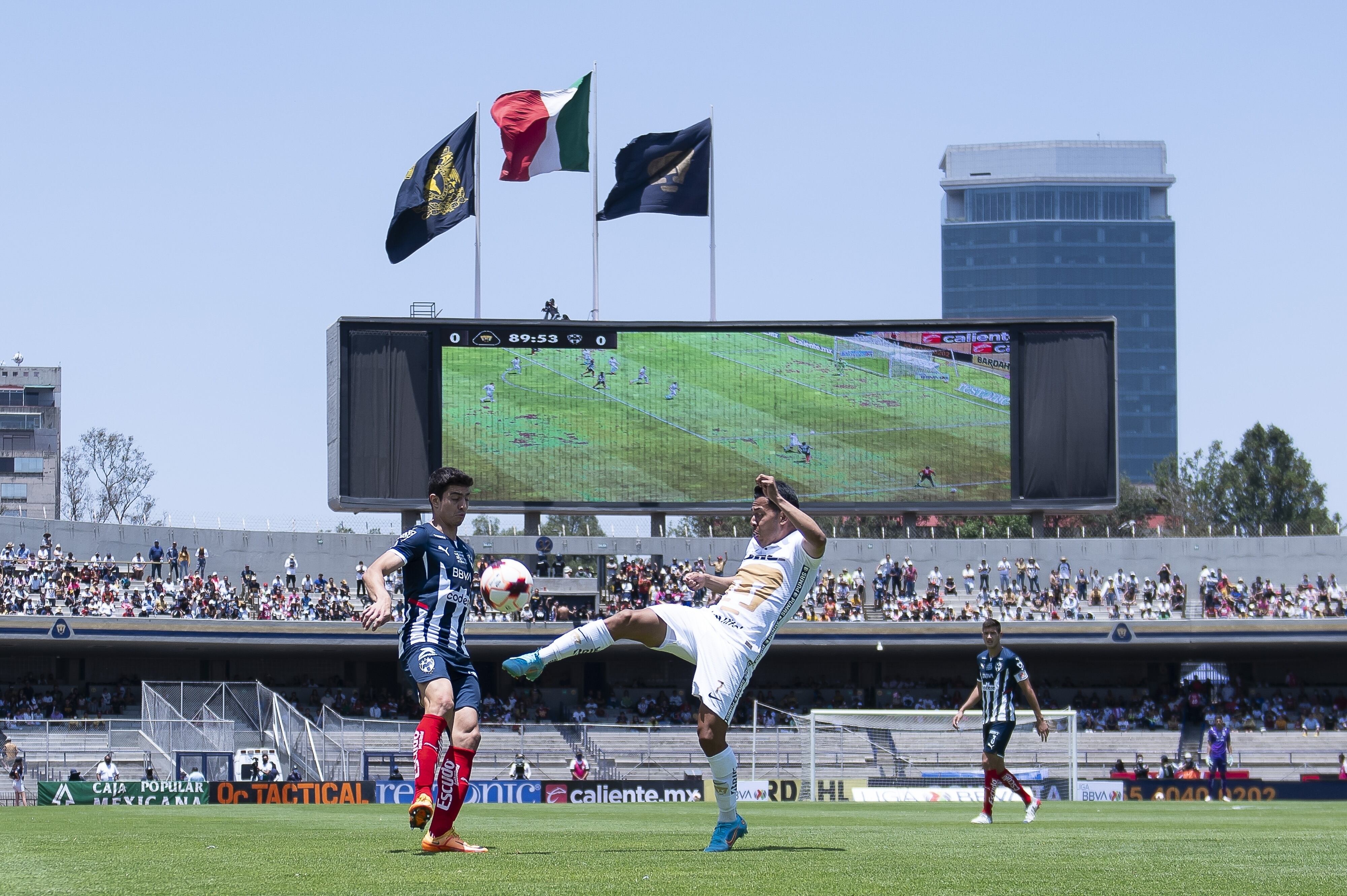 Pumas UNAM vs Monterrey