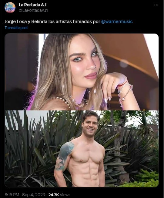 Jorge Losa y Belinda