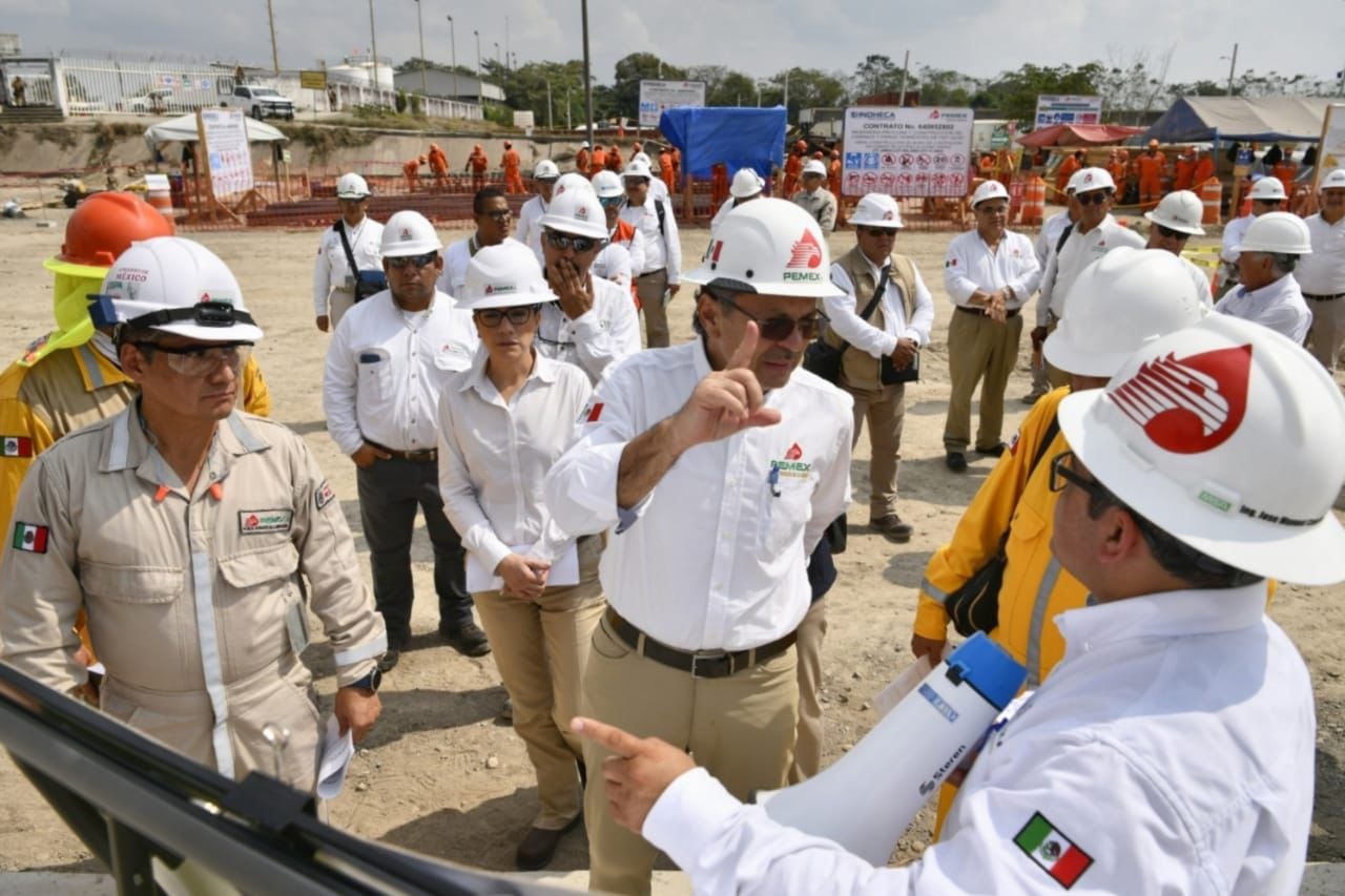 Supervisión de obras de Pemex
