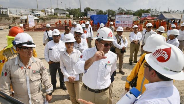 Supervisión de obras de Pemex