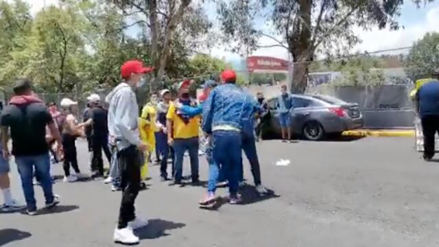 Violencia en el Estadio Azteca