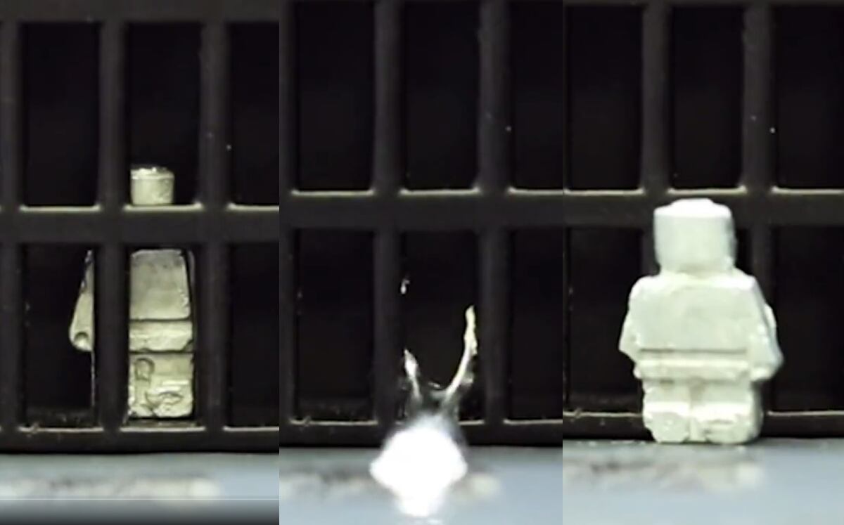 ¿Terminator de la vida real? Un robot se derrite para atravesar los barrotes
