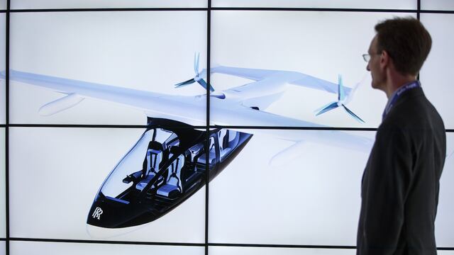 El "taxi volador" híbrido de Rolls Royce.