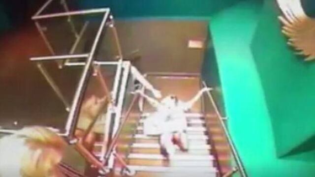 Caída en estado de ebriedad.