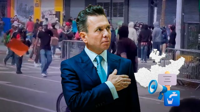 Pablo Lemus confirma presencia de grupos de choque en marcha por el agua en Guadalajara