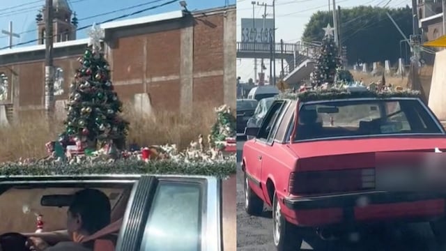 Nacimiento andante en coche