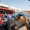 Alameda Central CDMX: Comerciantes se enfrentaron con policías y hasta les aventaron la salsa