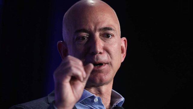 Jeff Bezos, CEO y fundador de Amazon.