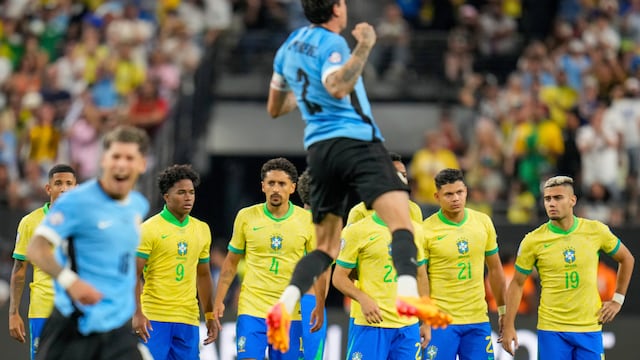 Brasil derrotado por Uruguay en la Copa América