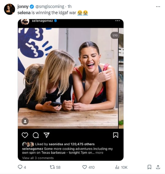 Selena Gomez memes tras el anuncio de Justin Bieber y Hailey Bieber