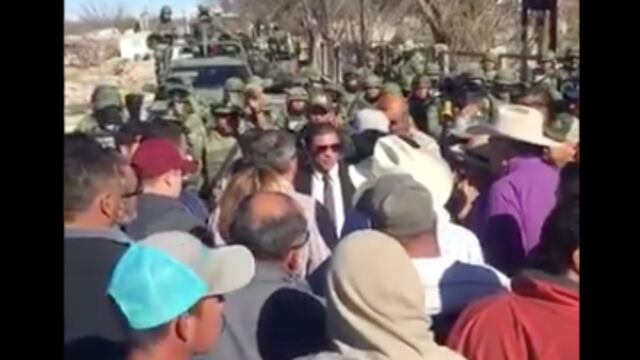 Campesinos y agricultores repliegan a las Fuerzas Armadas