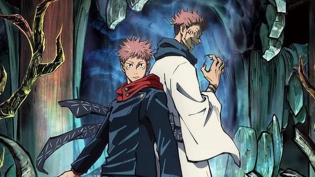 Ryomen Sukuna y Yuji Itadori de Jujutsu Kaisen