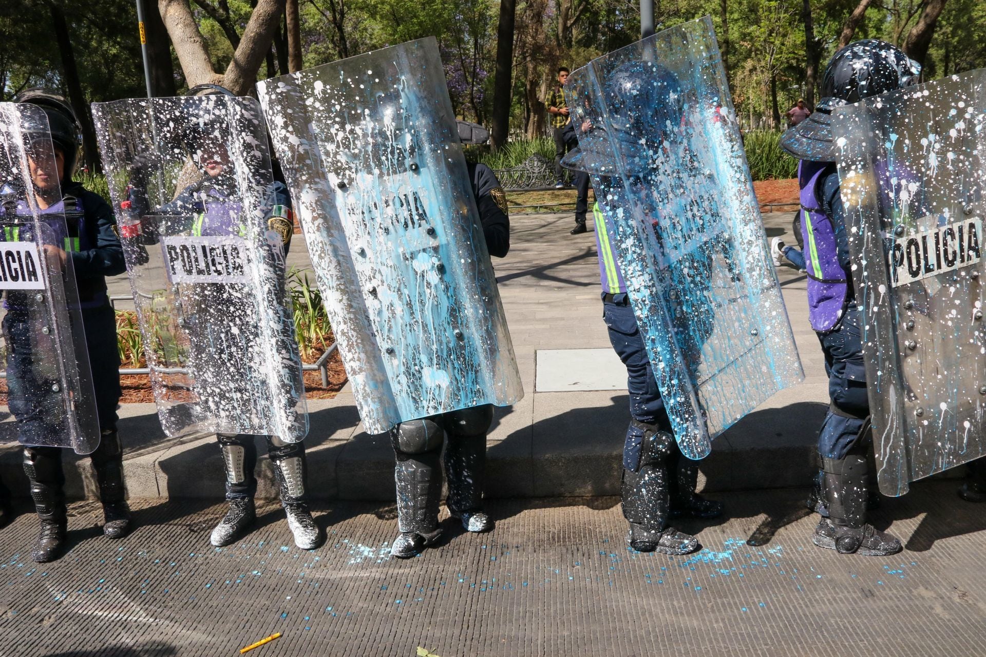 Así se vive la la marcha del 8M por el Día Internacional de la Mujer desde CDMX
