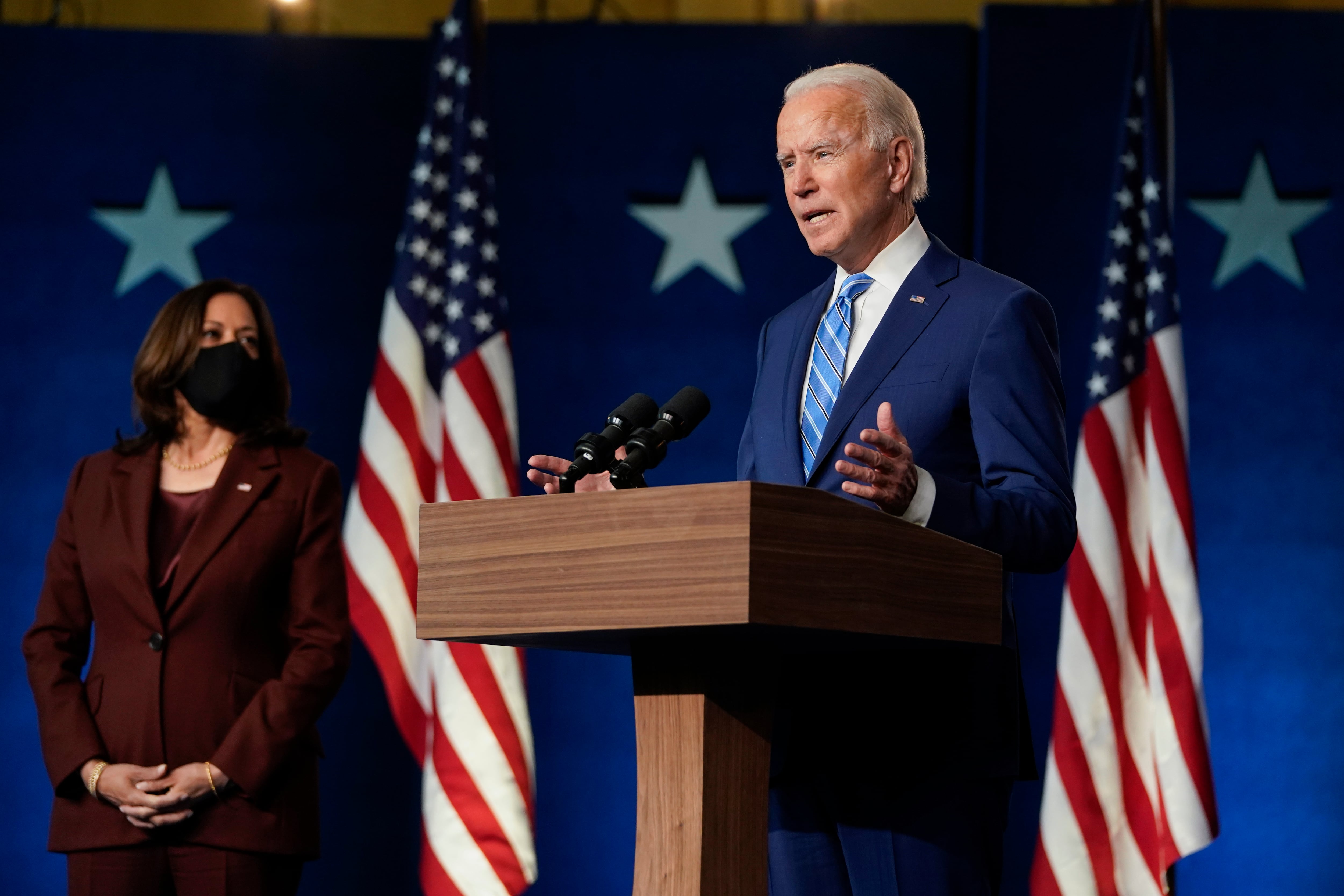 Joe Biden y Kamala Harris