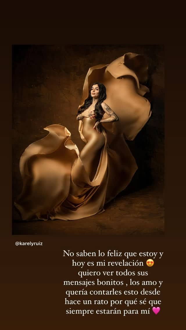 ¡Karely Ruiz está embarazada! Una foto revela que será mamá