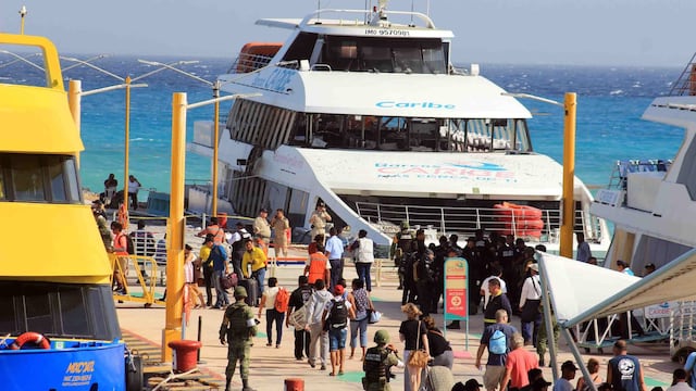 Explosión de ferry. Investigación de bombazo.
