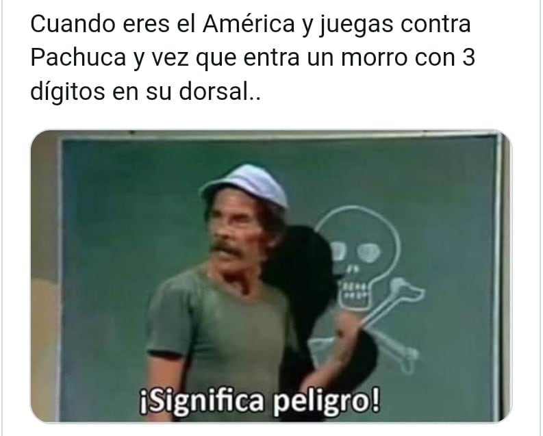 Memes América vs Pachuca
