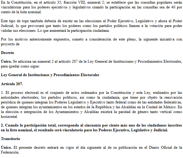 Propuesta de reforma electoral del Partido del Trabajo