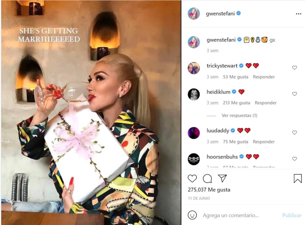 Publicación de Instagram