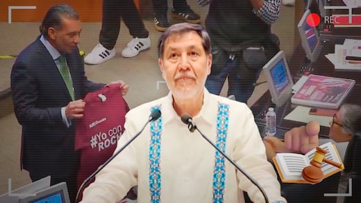 Noroña presentará queja en el Senado contra Melgar por provocación y rechaza llamar a Morena “narcopartido”