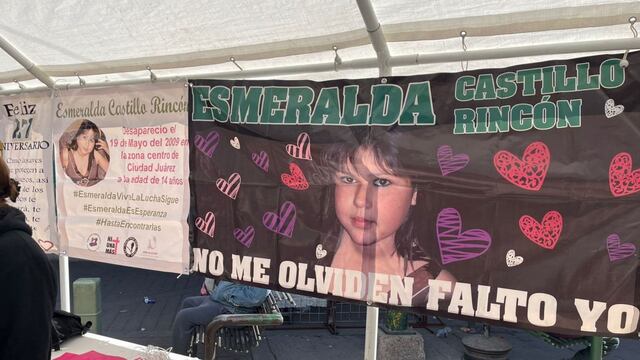 Protesta por Esmeralda Castillo Rincón