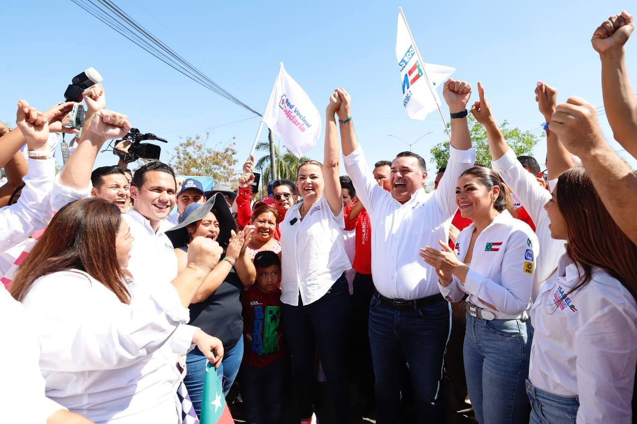 Renán Barrera inicia campaña junto a Cecilia Patrón en Yucatán