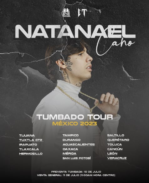 Natanael Cano conciertos en México