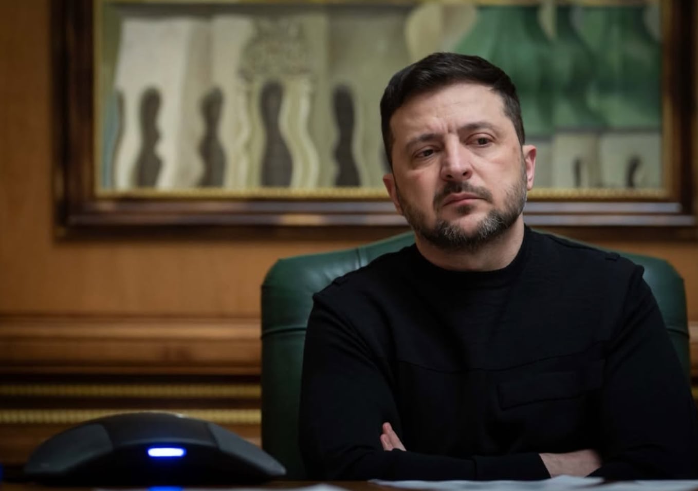 Volodímir Zelenski, presidente de Ucrania