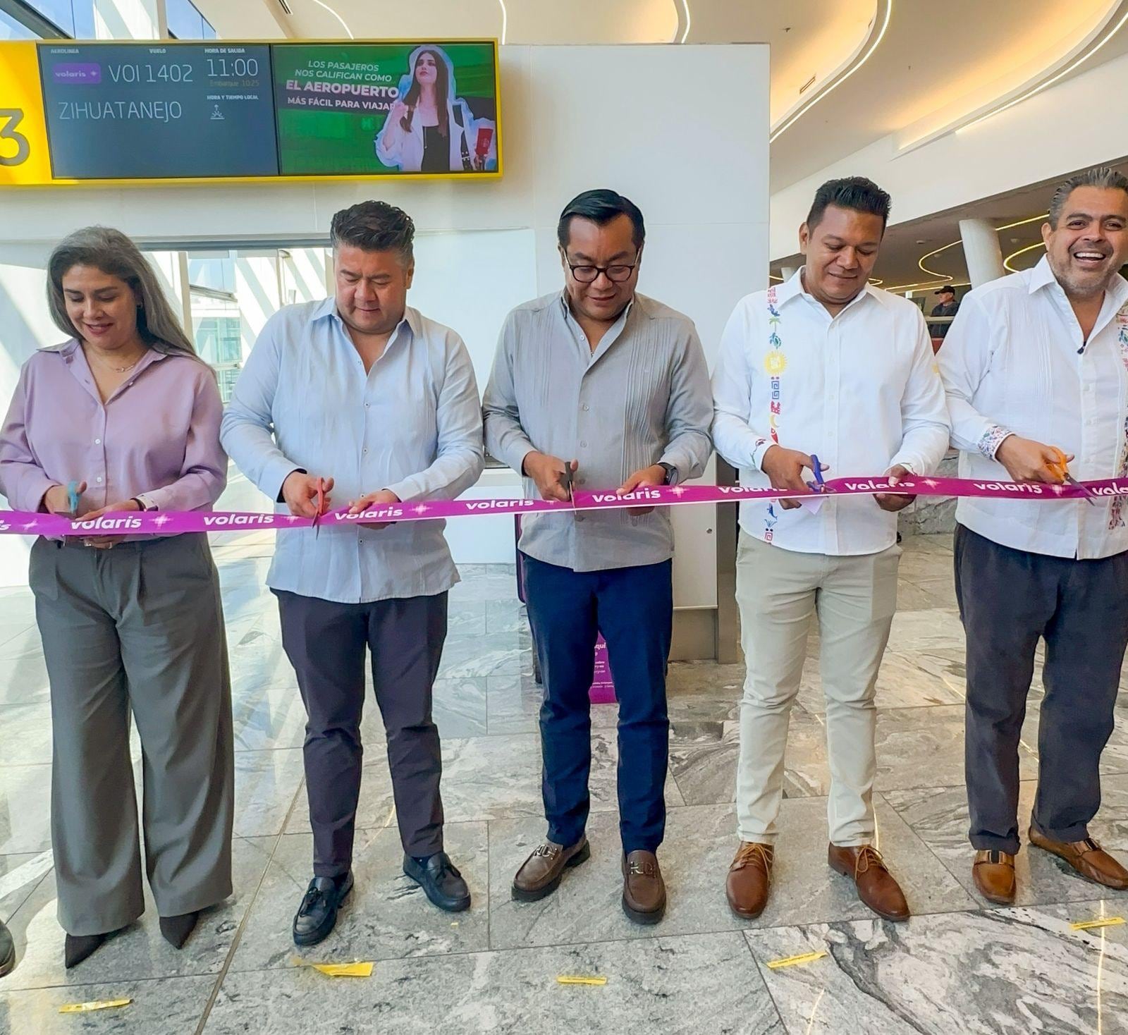 Evelyn Salgado impulsa la conectividad turística de Acapulco y Zihuatanejo.