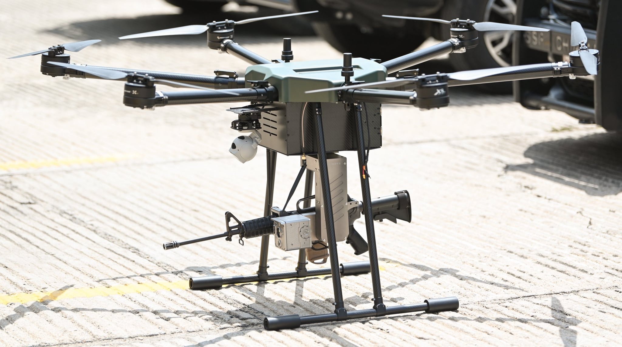 Así son los drones artillados que vigilarán la frontera de Chiapas