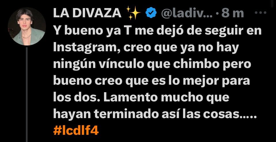 La Divaza dice que Thali García le dejó de seguir.