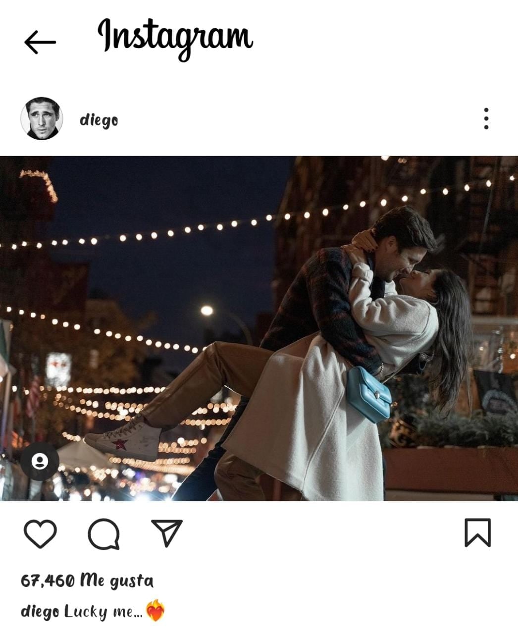 Publicación de Instagram