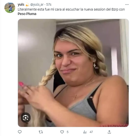Memes canción de Peso Pluma con BZRP