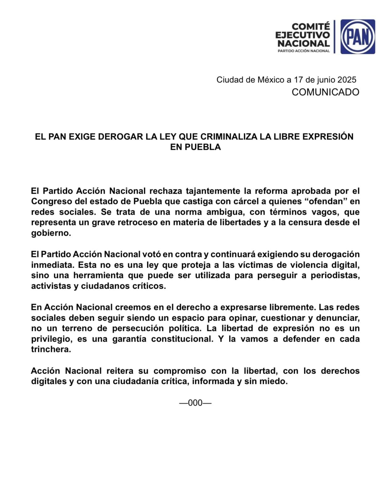 Ley Censura en Puebla