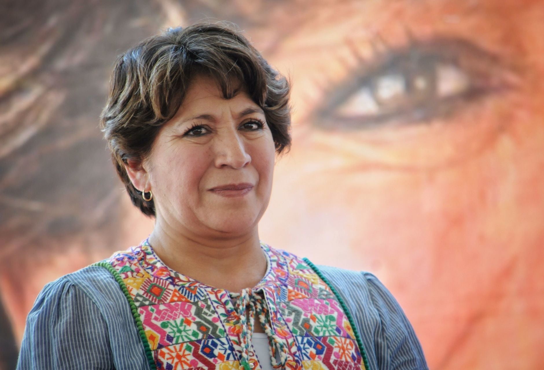 Delfina Gómez Álvarez en 2017
