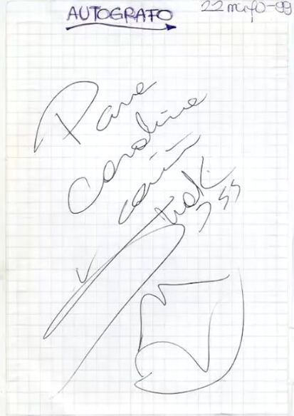 Firma de Shakira