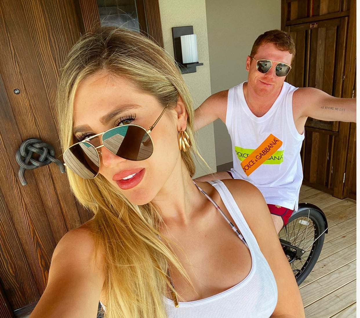Fernanda Gómez y Saúl Álvarez